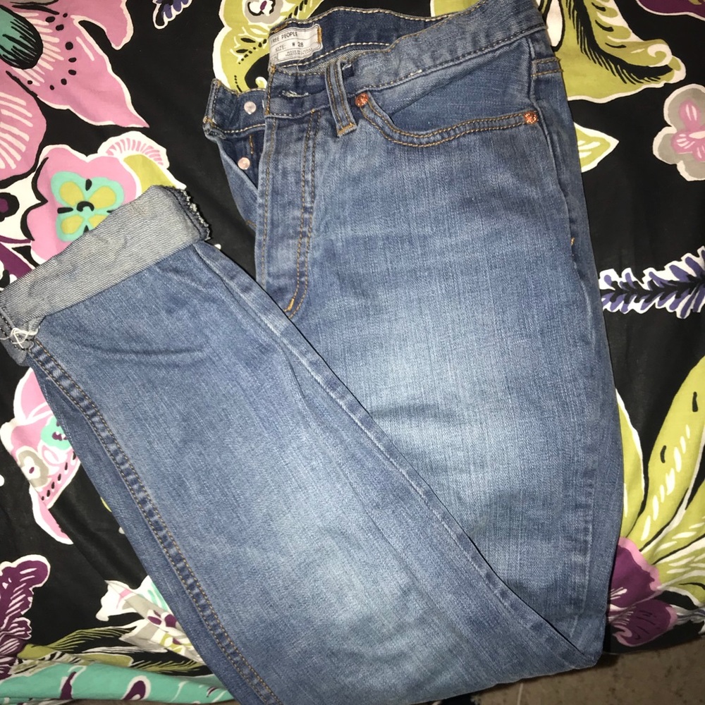 Free People High Waisted Skinny Jeans